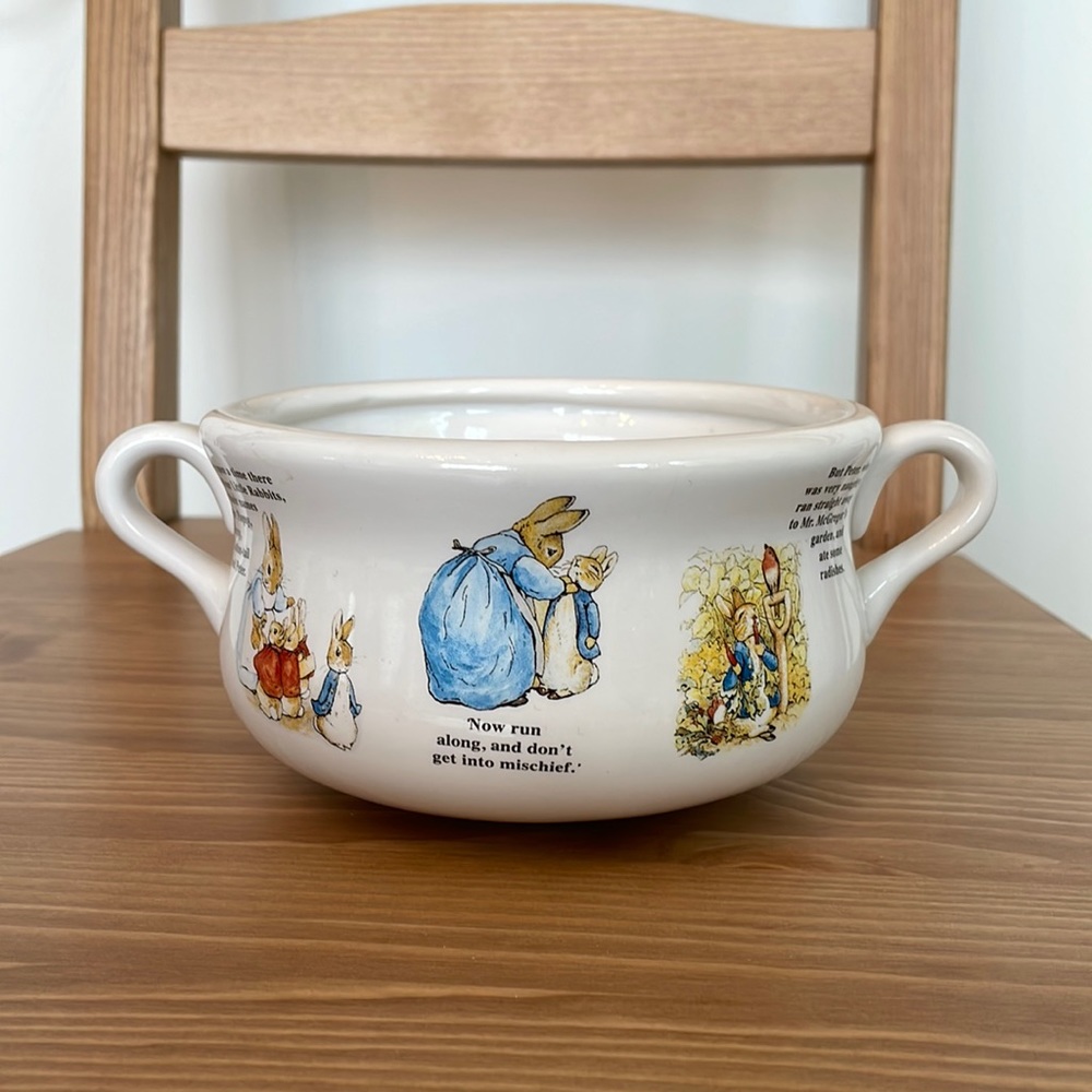 Vintage 1999 Peter Rabbit Bowl